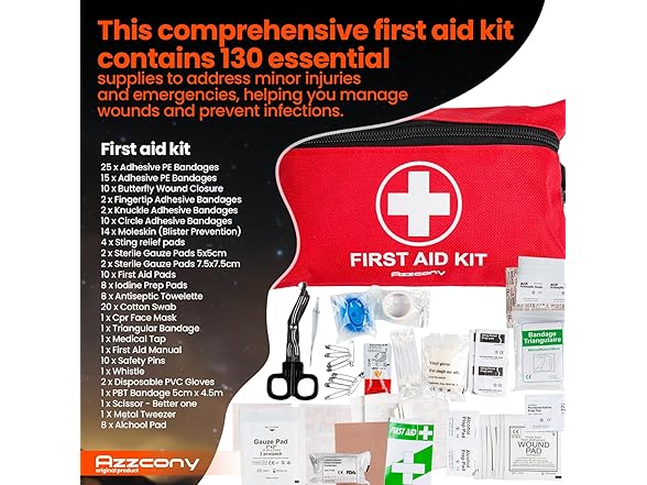 280-Piece Emergency Survival Kit
