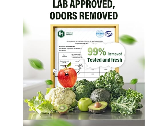FLAWNT Fridge Deodorizer Light Green