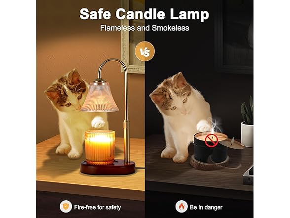EUAONYA Candle Warmer Lamp