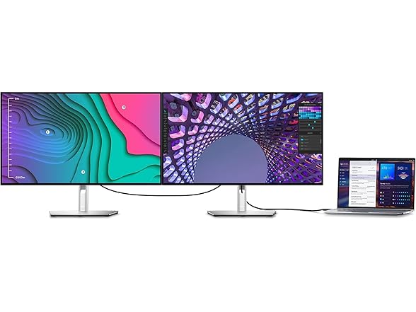 Dell UltraSharp U2723QE 27" 4K UHD WLED LCD Monitor - 16:9 - Black, Silver (Open Box)