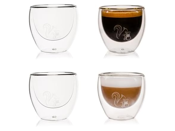 Coffeeness Double Wall Espresso Cups
