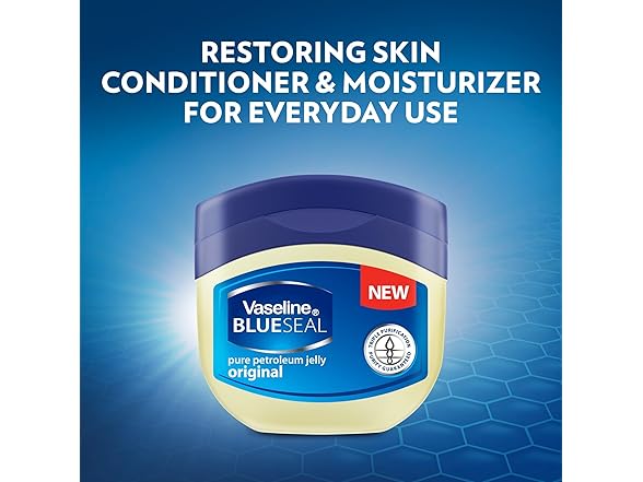 (6 Pack) Vaseline Unscented Petroleum Jelly 50ml