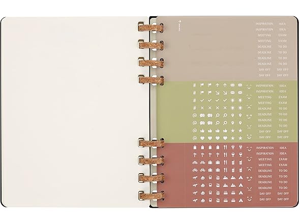 Moleskine 2024 Spiral Academic Planner, 