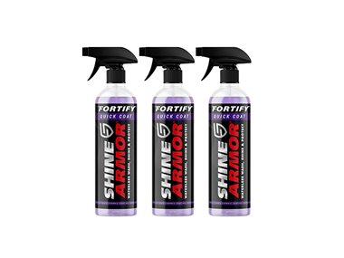 $35.99, Was $89.99, 60% Off! 3 PACK Shine Armor 16oz Car Wax Spray dealfomo