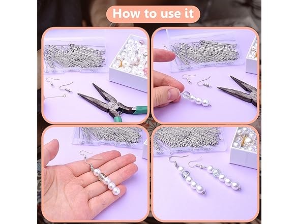 Open Eye Pins Flat Head Pins