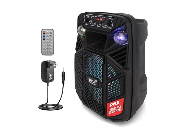 Pyle 8” Bluetooth Portable PA Speaker - 300W