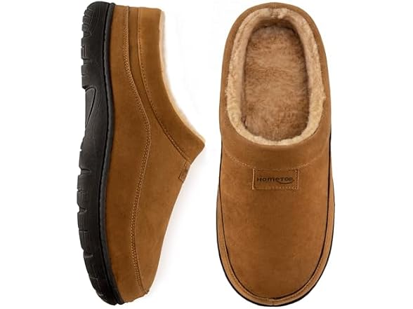 Men’s Moccasin Memory Foam Slippers