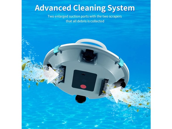 Moolan S1 Cordless Pool Vacuum Cleaner White - Gallery 5