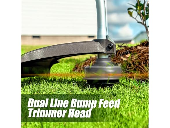 LawnMaster NPTGCP2517B No-Pull Gas String Trimmer