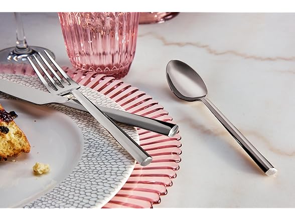 Fortessa Orson 18/10 Stainless Steel, 20 Piece Flatware Set 