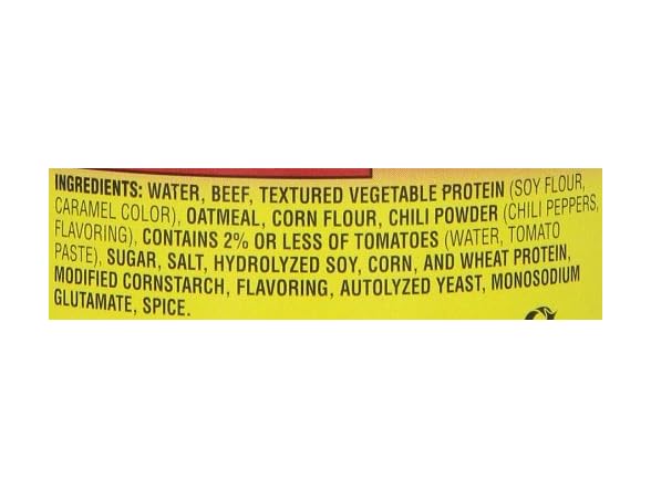 Hormel Pack Chili