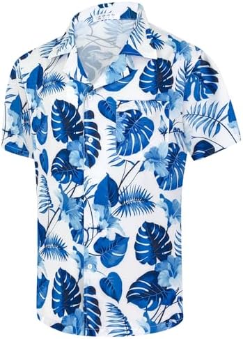 Men's Short Sleeve Hawaiian Shirt