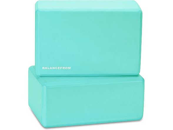 Fitvids Set of 2 High Density Yoga Blocks