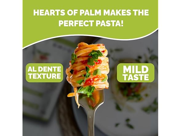 Palmini Linguine Pasta | Low-Carb Pasta