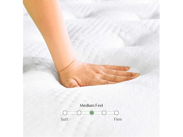 Novilla Queen 10" Hybrid Gel Mattress