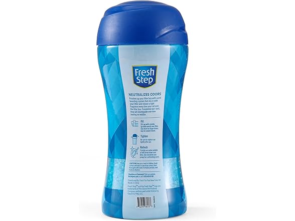 Fresh Step Cat Litter Crystals in Fresh Scent 12Pk