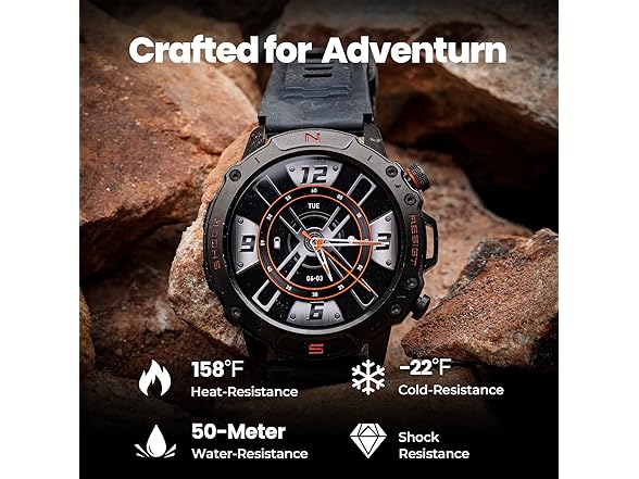 WalkerFit Rugged Smart Watch