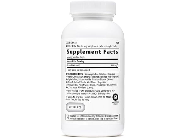GNC Alpha-Lipoic Acid 60 Ct