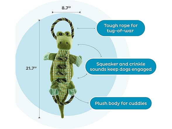 Ropiez Rope Interactive Dog Tug Toy