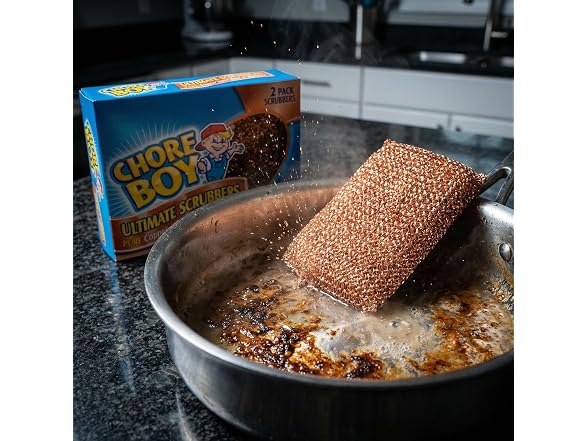 Generic Heavy Duty Copper Scrubber for Pots and