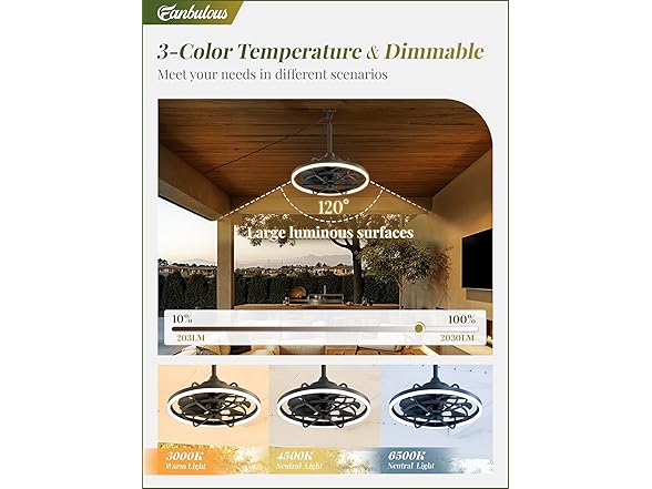Fanbulous Outdoor Ceiling Fan