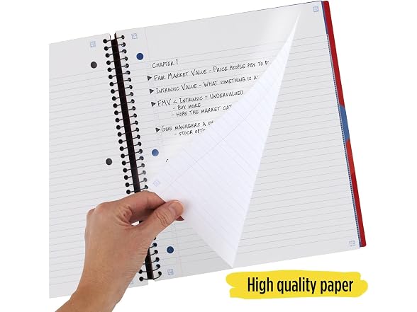 Five Star Advance Spiral Notebooks +