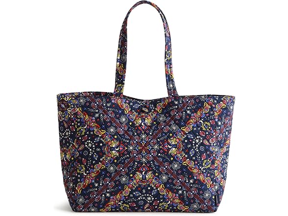 Vera Bradley Premium Cotton Hathaway Tote Bag