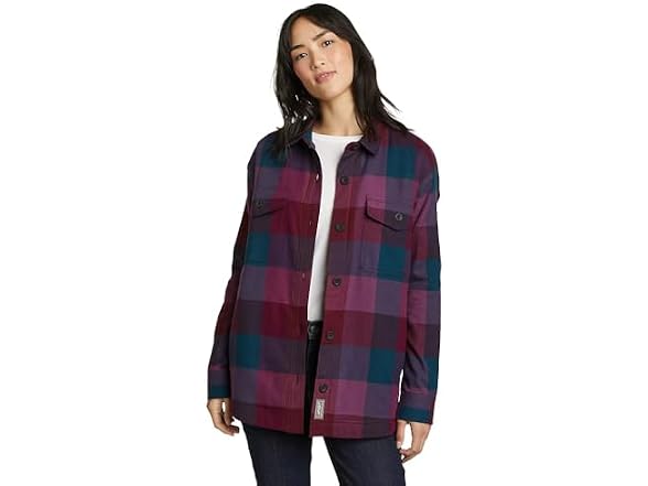 Eddie Bauer Women (S) Faux Shearling Lined Jacket