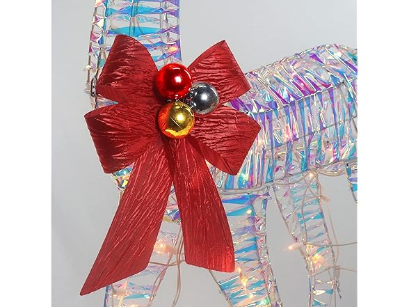 Top Treasures 3-Piece Iridescent Reindeer Family