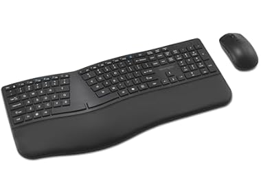 $39.99, Was $89.99, 55% Off! Kensington Pro Ergo Wireless Keyboard and Mouse dealfomo