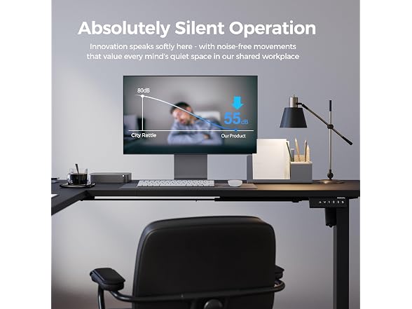 Agilestic 63" L Shaped Standing Desk