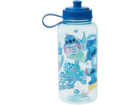 Silver Buffalo Lilo and Stitch Bottle