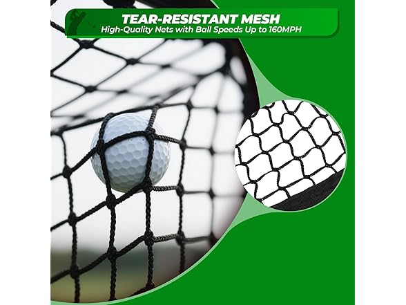 FAHKNS Golf Practice Net 10 x 7FT