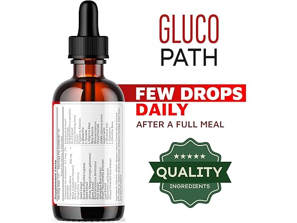 Glucopath Liquid Drops 1 Bottle