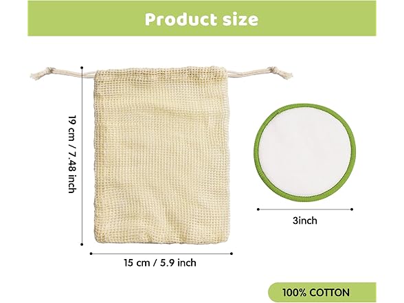 BOYYJING  Reusable Makeup Remover Pads