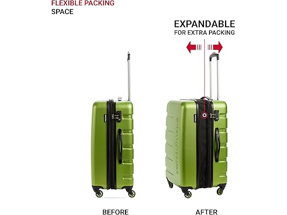 SwissGear 7366 Signature Hardside Expandable 23" Luggage
