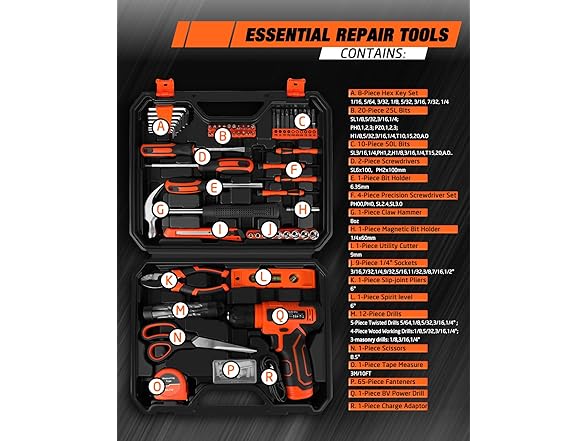 Thatool 139-Piece Tool Set