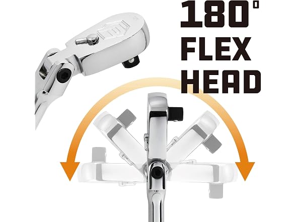 Powerbuilt Powerbuilt 3/8 Drive Flex Head Extra