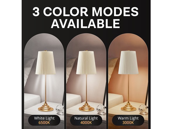 Bell+Howell Pleated Shade Lamp