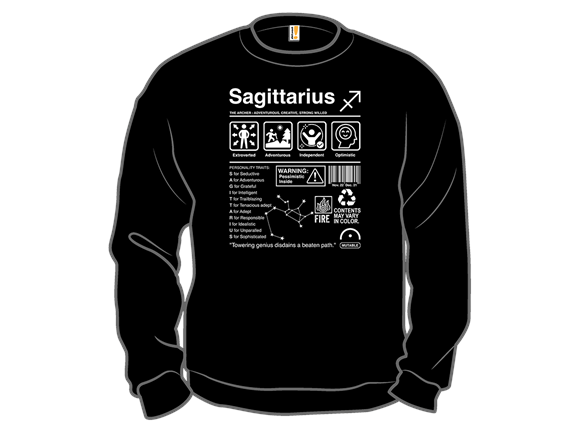Sagittarius Label