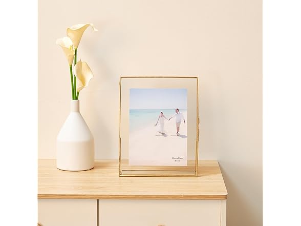 PHOSPHOR 8 x 10 Gold Picture Frame