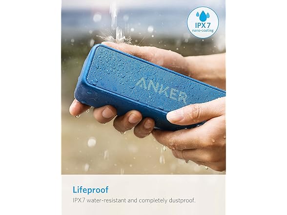Anker Soundcore 2 12W Portable, Wireless Bluetooth Speaker w (Open Box)