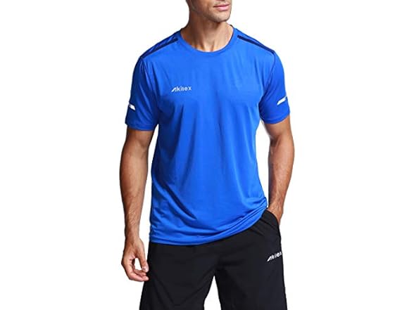 Akilex Men's Sport Tee Blue (S)