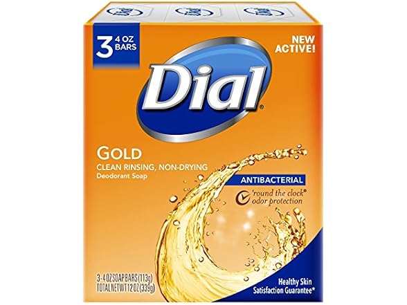 Dial Antibacterial Deodorant Bar Soap Advanced