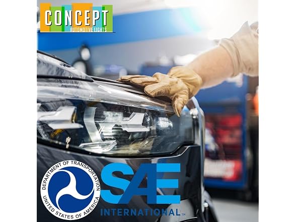 CONCEPT AUTOMOTIVE LIGHTS Replacement For Bulbs)