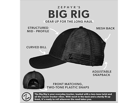 BUFFALOES Snapback Big Rig Patch Team