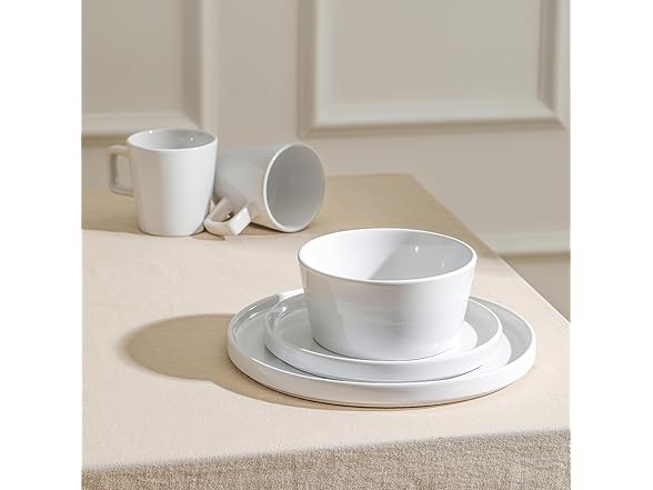 Stone Lain Celina Modern Stoneware 16-Piece Dinnerware Set