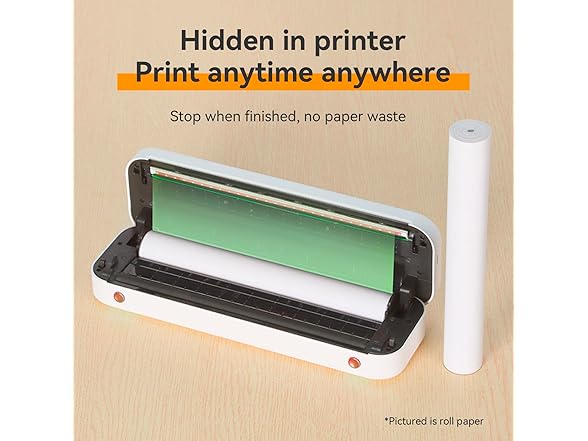 US Letter Thermal Printer Paper, 8.5" x 11"