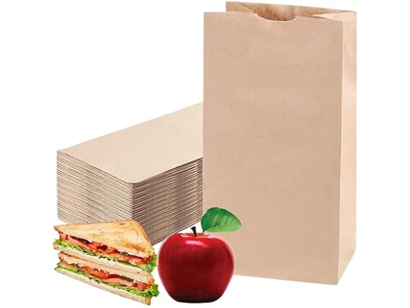 Perfect Stix Brown Bags 4lb Brown Paper