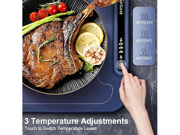 KOURILAND Extra-Large Food Warming Mat